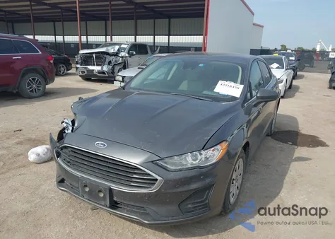 2020 Ford Fusion S из США, поврежденный, VIN 3FA6P0G76LR135602